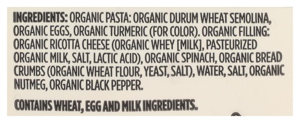 Organic Ricotta Spinach Ravioli 22 Oz 365 By Whole Foods Market