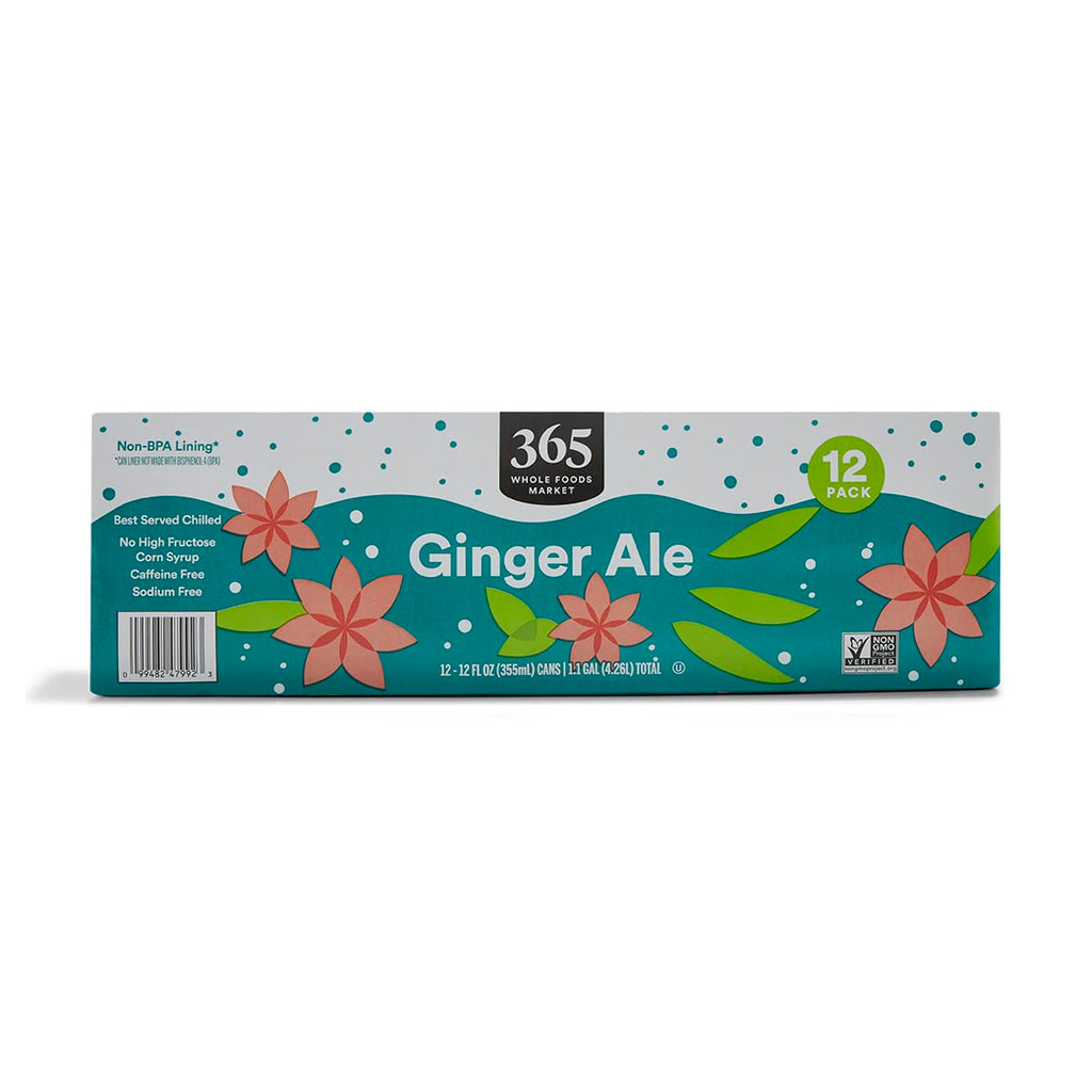 Ginger Ale Cans 12 Fl Oz 12 Pack 365 By Whole Foods Market