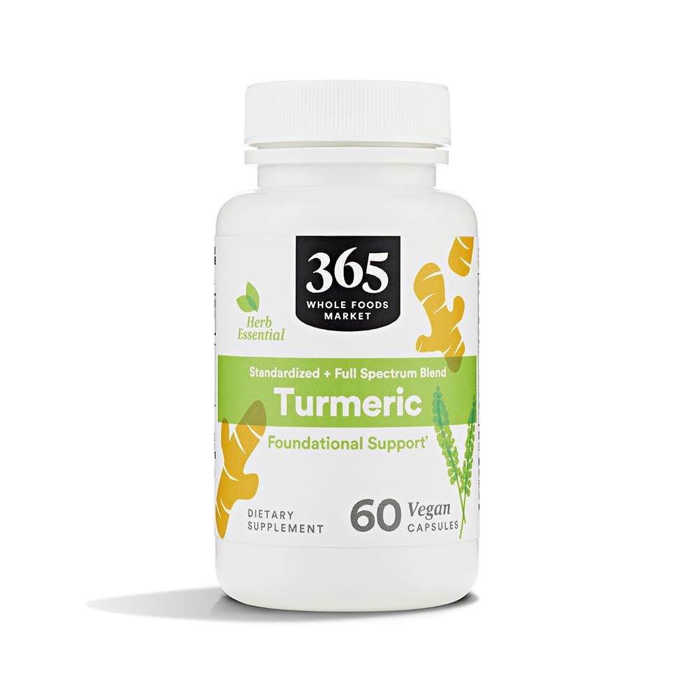Turmeric 60 Count 365 By Whole Foods Market