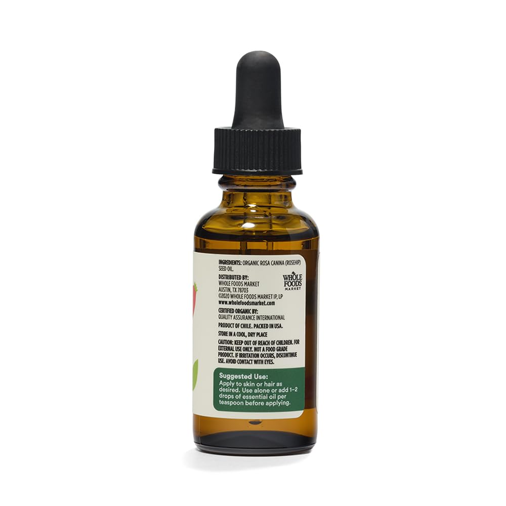 Organic Rosehip Seed Oil Skin And Hair Care 1 Fl Oz 365 By Whole Foods Market