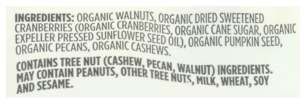 Organic Omega-3 Trail Mix 12 Oz 365 By Whole Foods Market