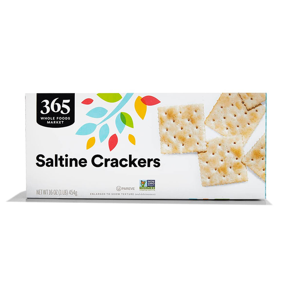 Salted Saltine Crackers 16 Oz 1 Count 365 By Whole Foods Market