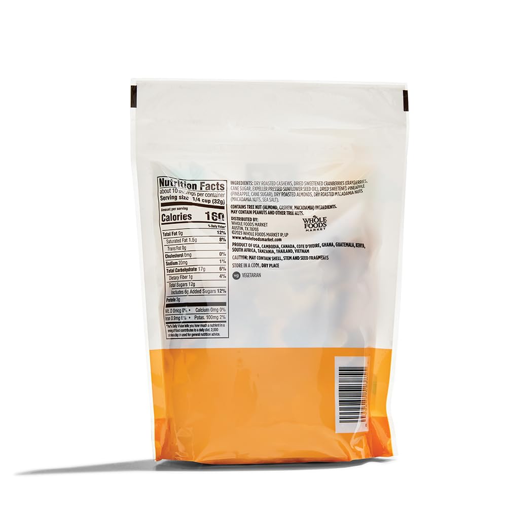Kahuna Crunch Trail Mix 11 Oz 365 By Whole Foods Market