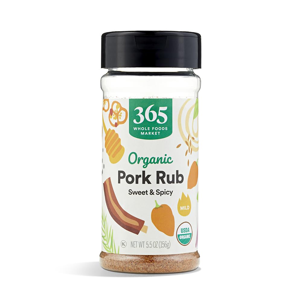 Organic Seafood Spice Rub 4.4 Oz 365 By Whole Foods Market