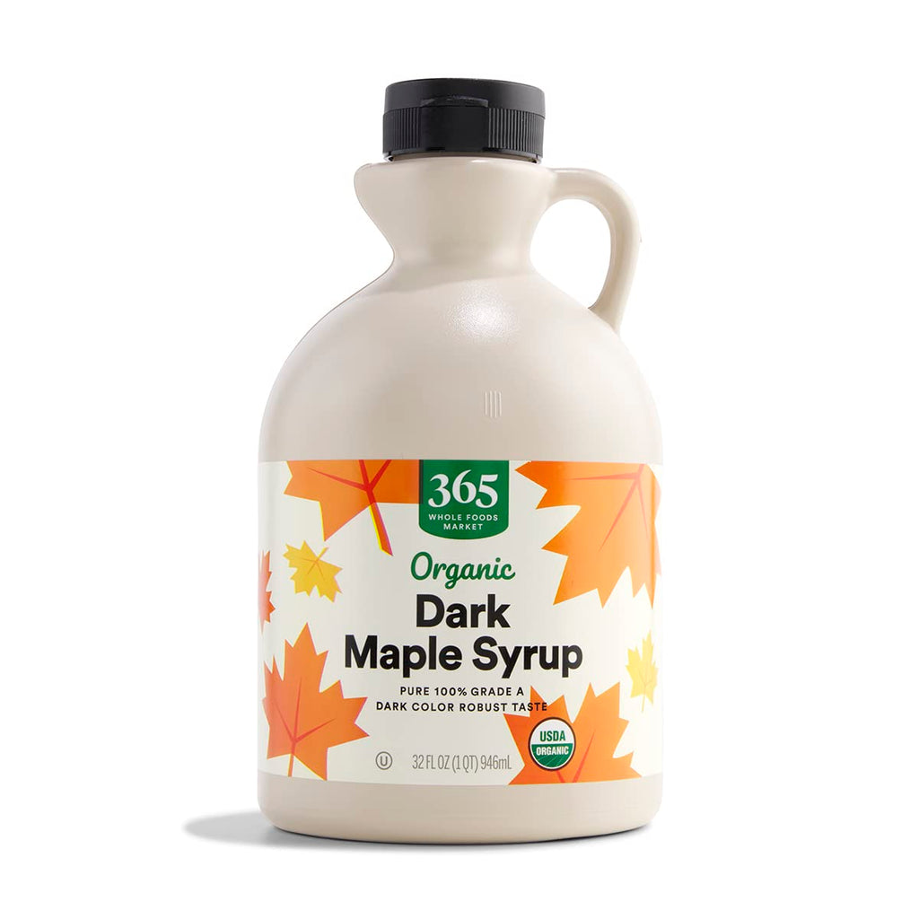 Organic Grade A Dark Maple Syrup 32 Fl Oz 1 Count 365 By Whole Foods Market