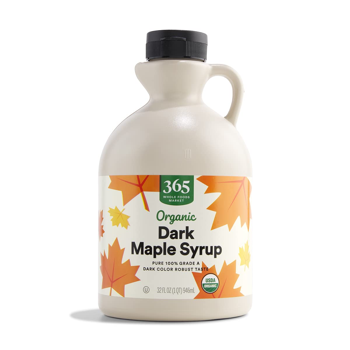 Organic Grade A Dark Maple Syrup 32 Fl Oz 1 Count 365 By Whole Foods Market