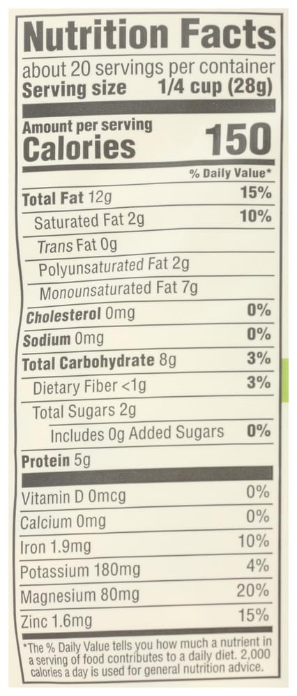 Organic Cashews Unroasted Unsalted 20 Oz 365 By Whole Foods Market