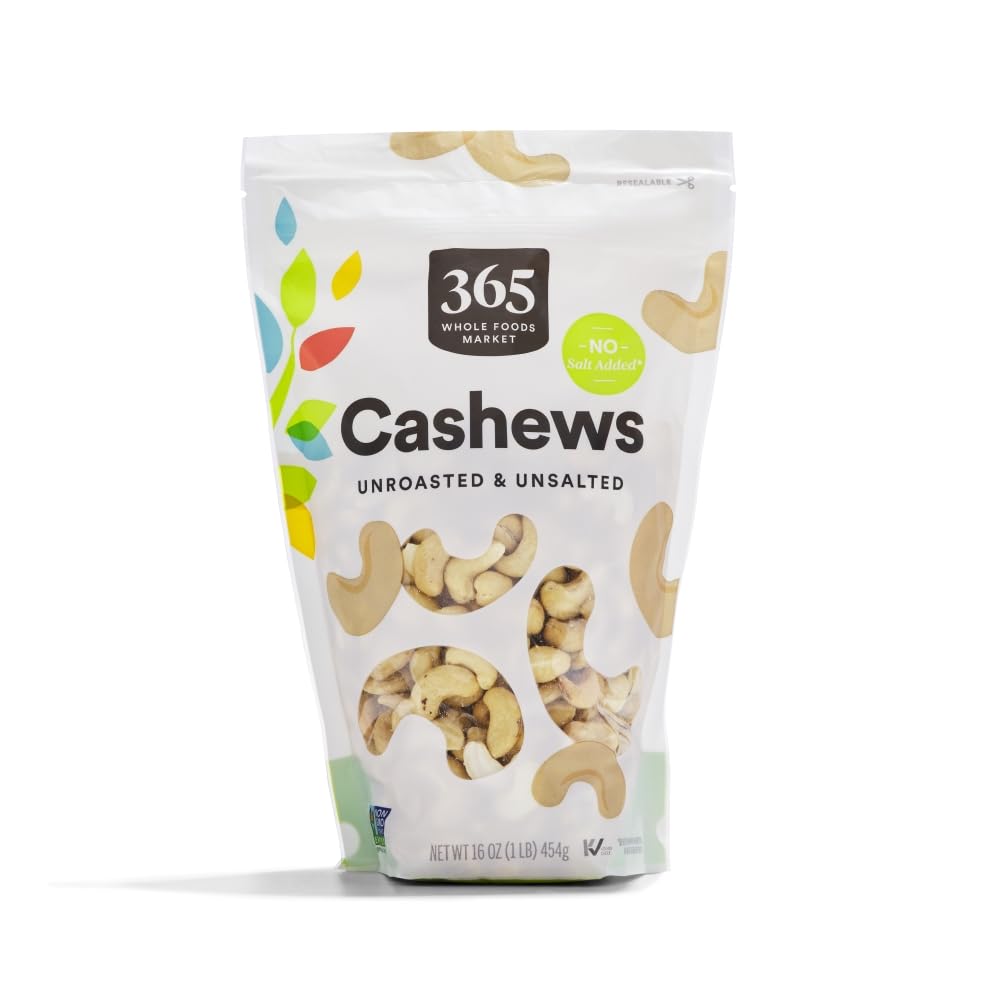 Raw Cashews 16 Oz 365 By Whole Foods Market