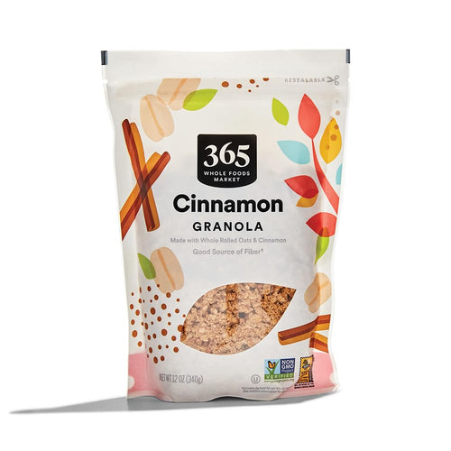 Cinnamon Granola 12 Oz 365 By Whole Foods Market