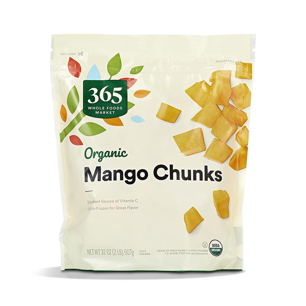 Organic Mango Chunks 32 Oz 365 By Whole Foods Market
