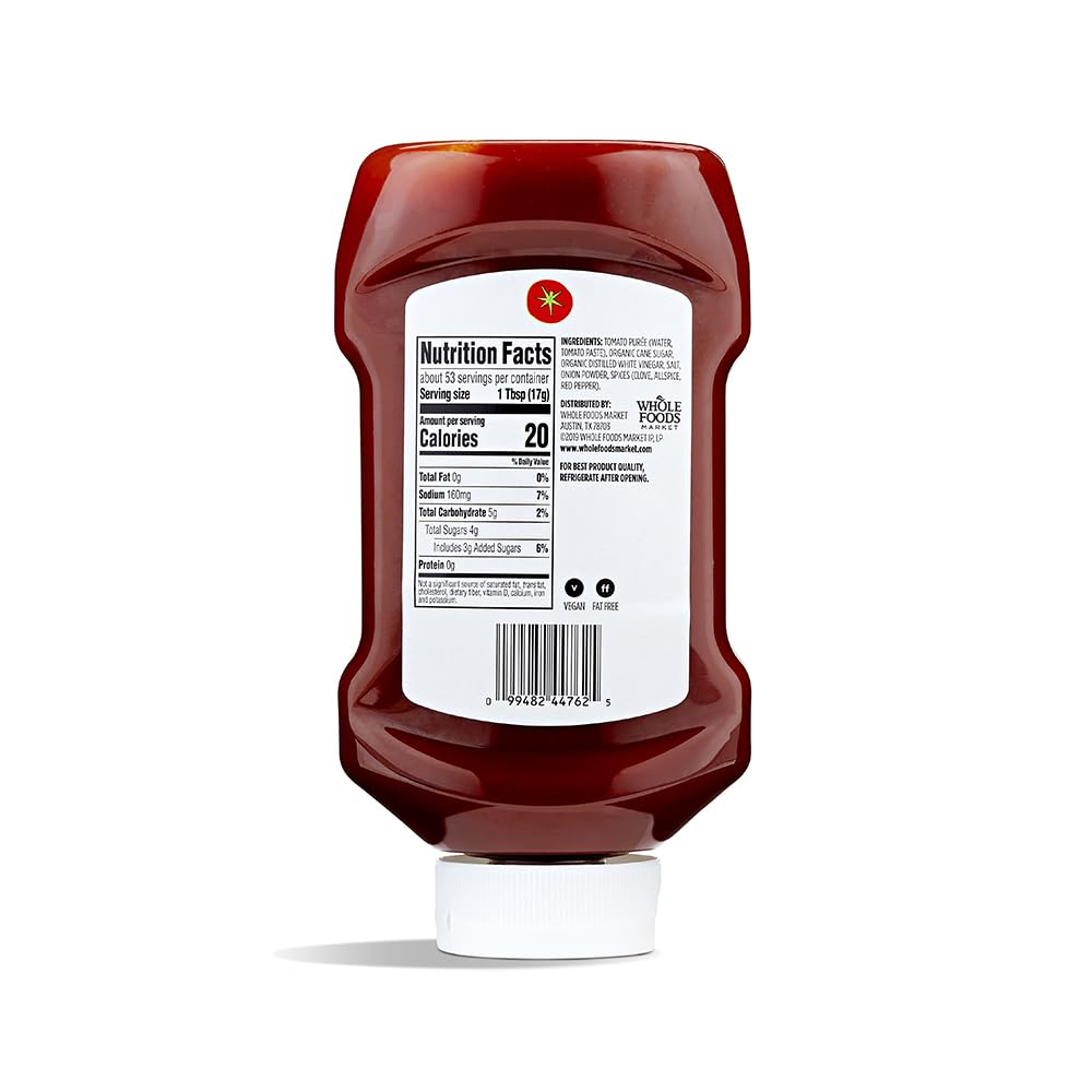 Tomato Ketchup 32 Oz 365 By Whole Foods Market