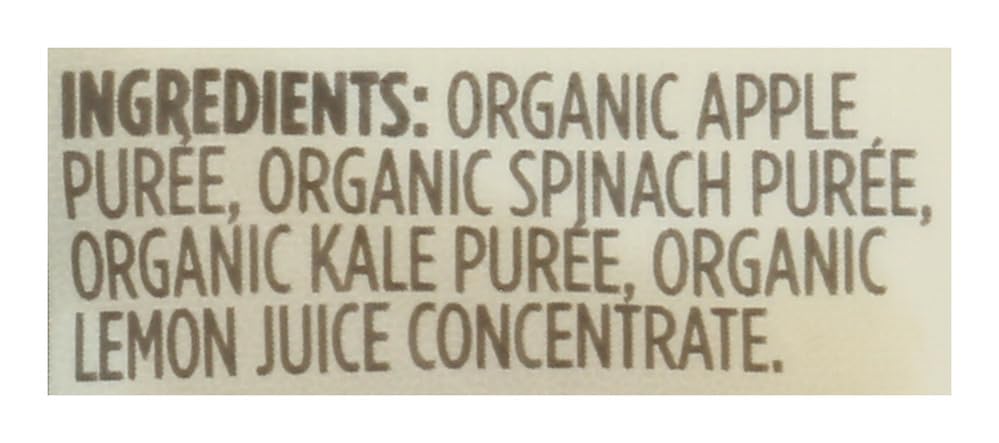 Organic Apple Spinach Kale Baby Food 4 Oz 365 By Whole Foods Market