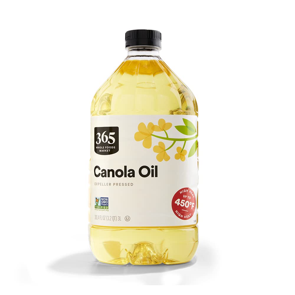 Canola Cooking Oil 101.4 Fl Oz 365 By Whole Foods Market