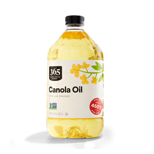 Canola Cooking Oil 101.4 Fl Oz 365 By Whole Foods Market