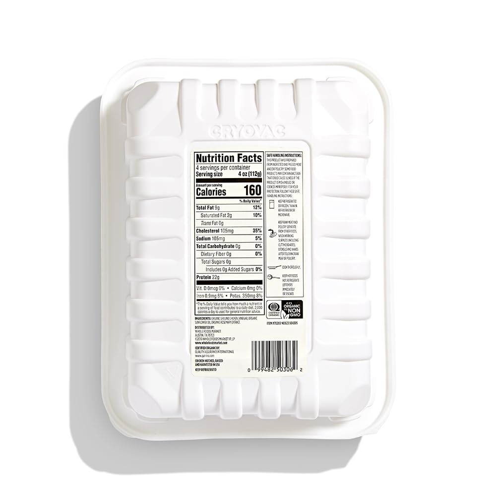 Organic Ground Chicken 16 Oz 365 By Whole Foods Market