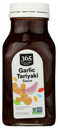 Garlic Teriyaki Sauce 12 Fl Oz 365 By Whole Foods Market