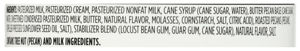Butter Pecan Ice Cream 1 PT 365 By Whole Foods Market