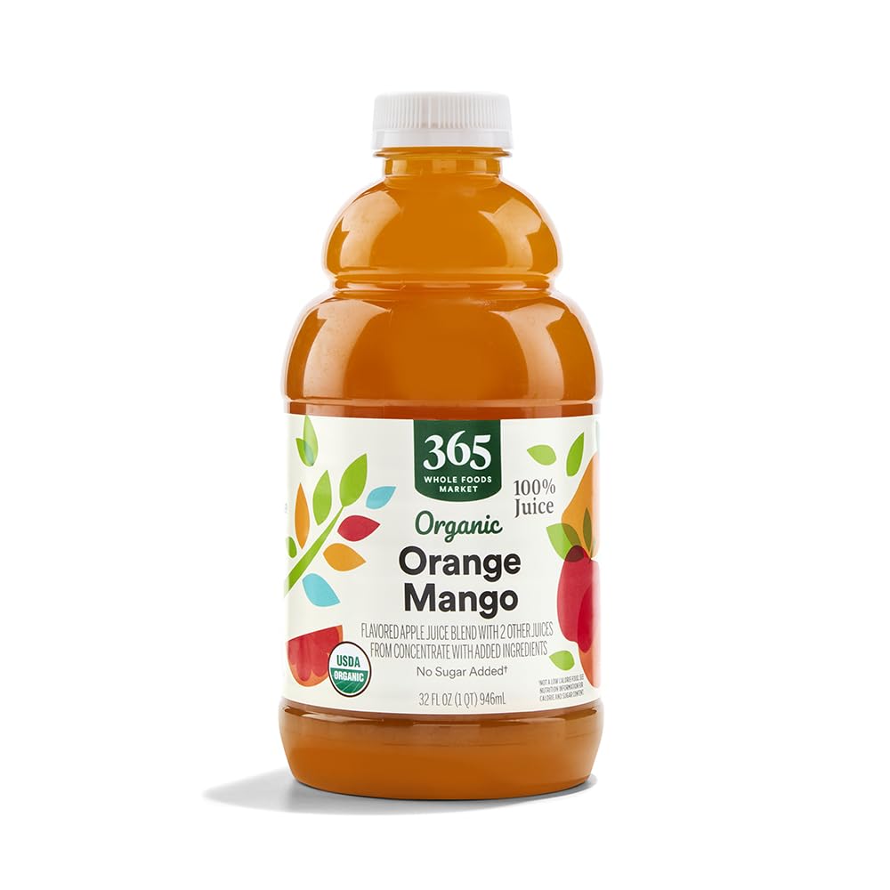 Organic Orange Mango Juice 32 Fl Oz 365 By Whole Foods Market