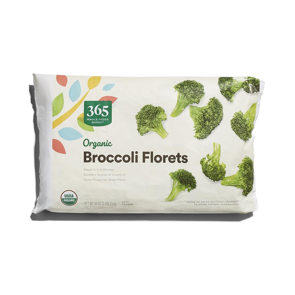 Organic Broccoli Florets 16 Oz 365 By Whole Foods Market