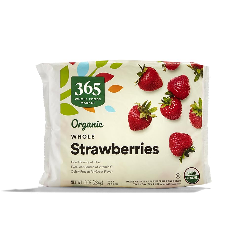 Organic Whole Strawberries 32 Oz 1 Count 365 By Whole Foods Market