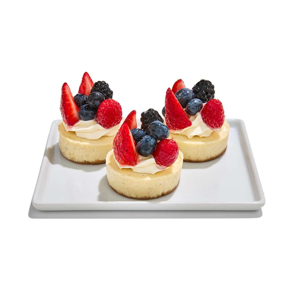 Mini Mixed Berry Cheesecake 3 Count 9 Oz Whole Foods Market