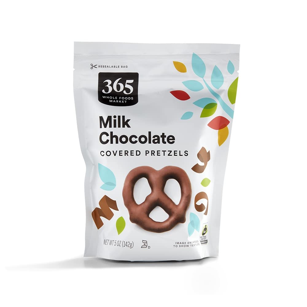 Milk Chocolate Covered Pretzels 5 Oz 365 By Whole Foods Market
