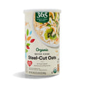 Organic Quick Cook Steel Cut Oats 24 Oz 365 By Whole Foods Market