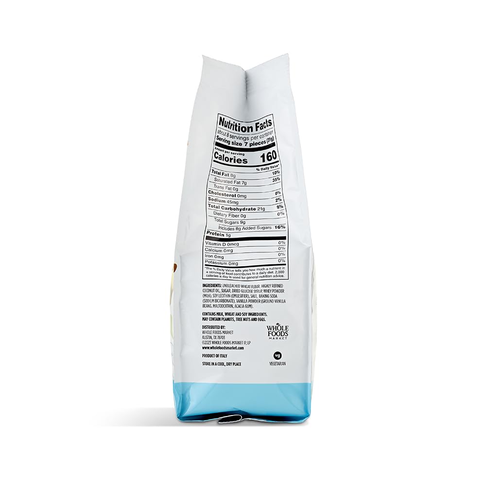 Vanilla Wafer Bites 8.8 Oz 365 By Whole Foods Market