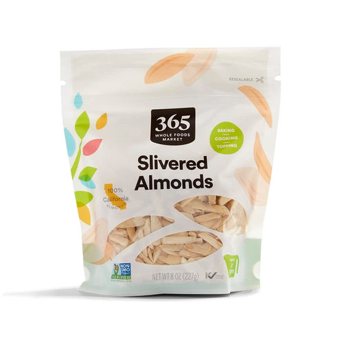 Blanched And Slivered Almonds 8 Oz 365 By Whole Foods Market
