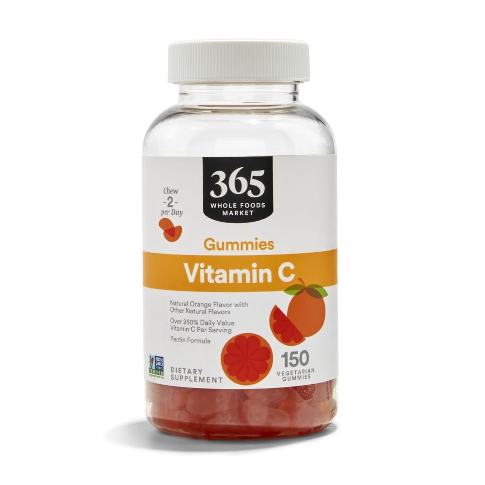 Citrus Vitamin C Gummies 150 Count 365 By Whole Foods Market