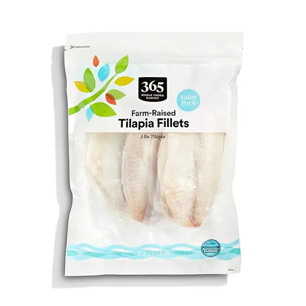 Farm-Raised Tilapia Fillets 32 Oz 365 By Whole Foods Market