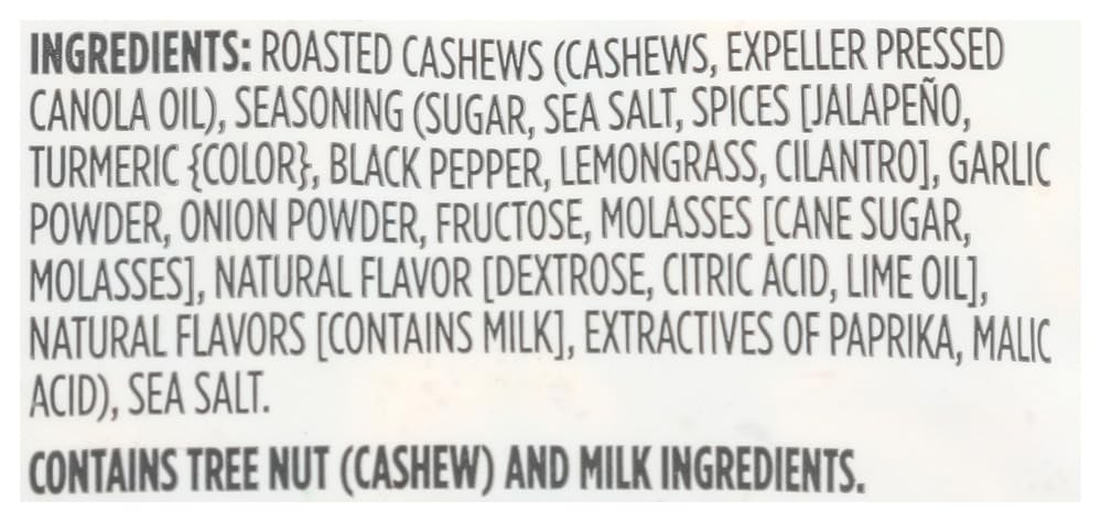 Thai Curry Cashews 12 Oz 365 By Whole Foods Market