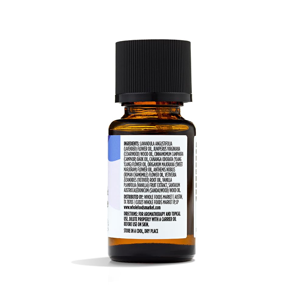 Lavender & Chamomile Essential Oil Blend 0.5 Fl Oz 365 By Whole Foods Market