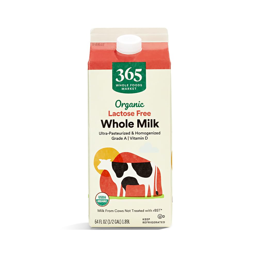 Organic Lactose Free Whole Milk 64 Fl Oz 365 By Whole Foods Market