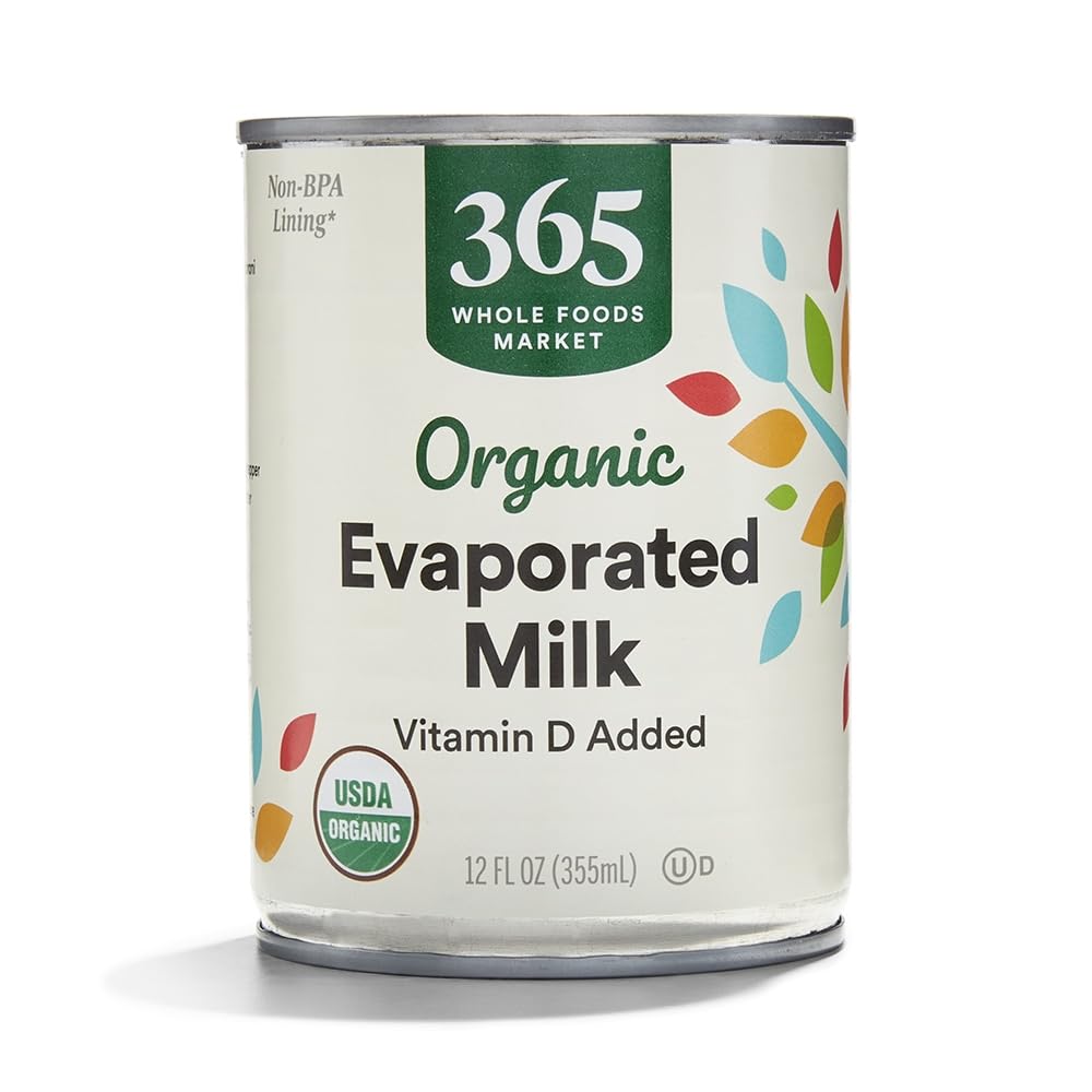 Organic Evaporated Milk 12 Fl Oz 365 By Whole Foods Market