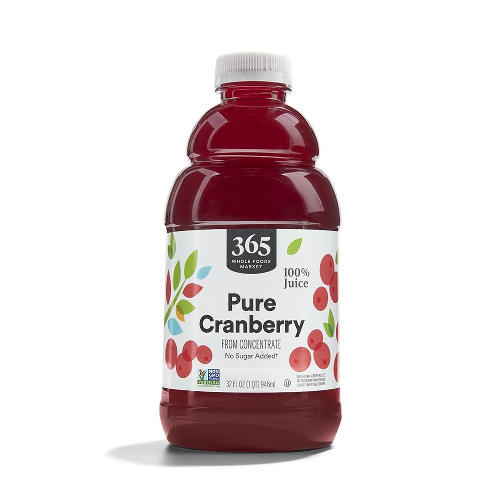 100% Cranberry Juice 32 Fl Oz 365 By Whole Foods Market