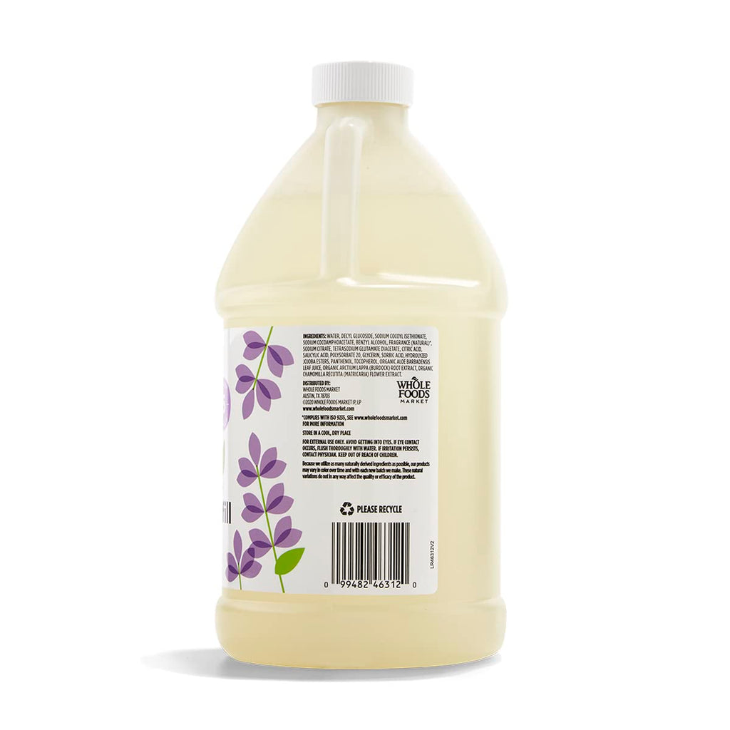 Foaming Hand Soap Refill Lavender 64 Fl Oz 1 Count 365 By Whole Foods Market