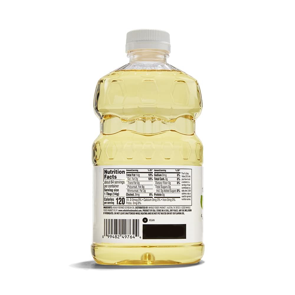 Vegetable Oil 32 Fl Oz 365 By Whole Foods Market