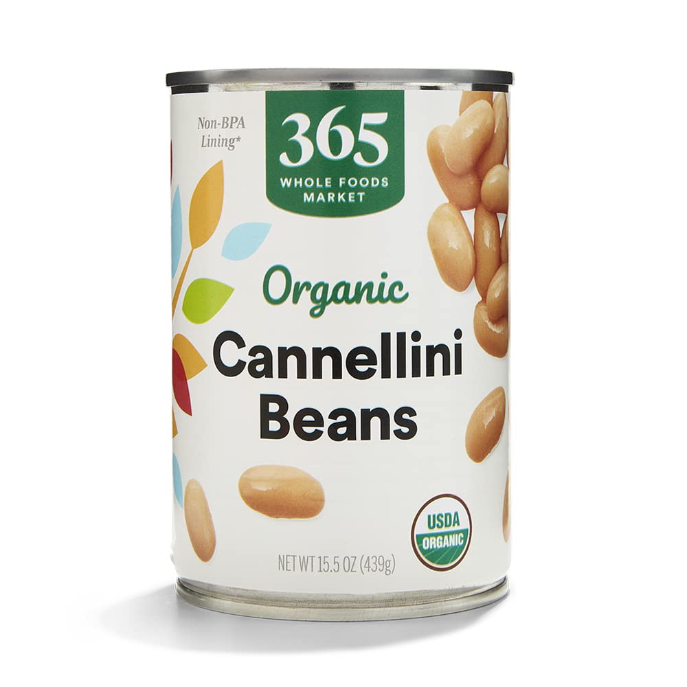 Organic Cannellini Beans 15.5 Oz 365 By Whole Foods Market