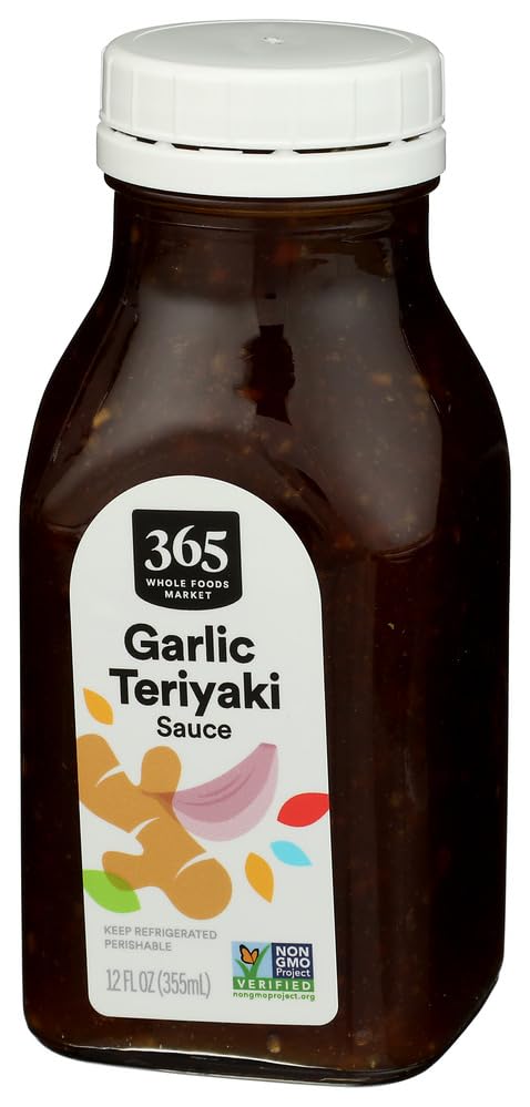 Garlic Teriyaki Sauce 12 Fl Oz 365 By Whole Foods Market