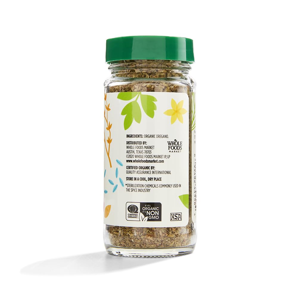 Organic Oregano 0.35 Oz 365 By Whole Foods Market