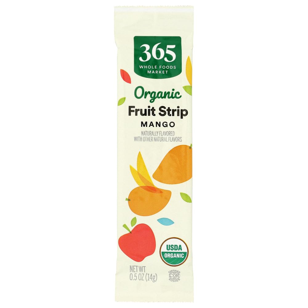 Organic Mango Fruit Strip Single 0.5 Oz 365 By Whole Foods Market