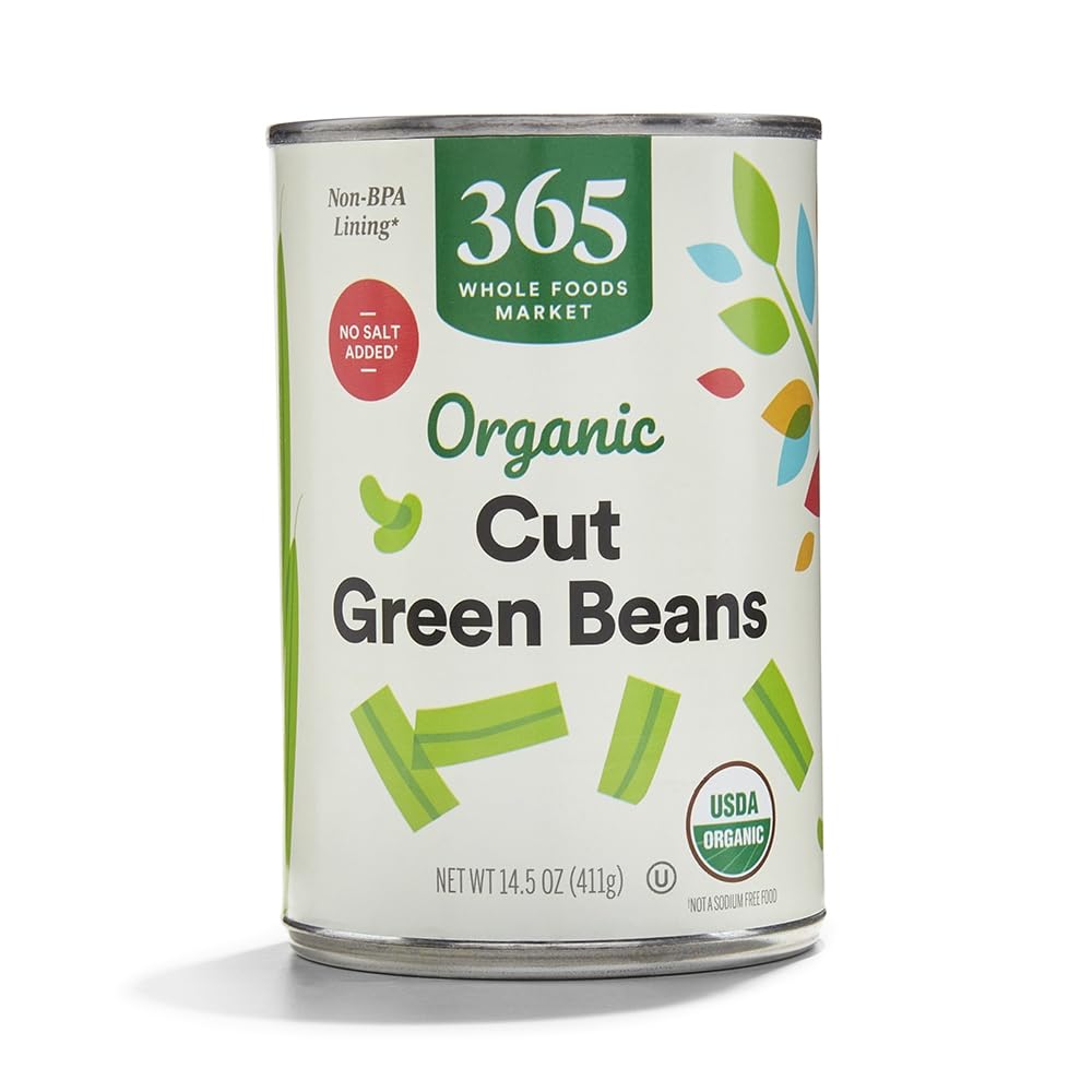 Organic Cut Green Beans 14.5 Oz 365 By Whole Foods Market