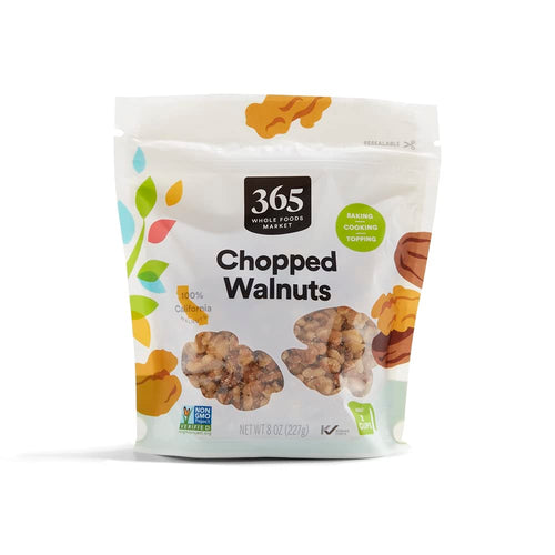 Chopped Walnuts 8 Oz 365 By Whole Foods Market