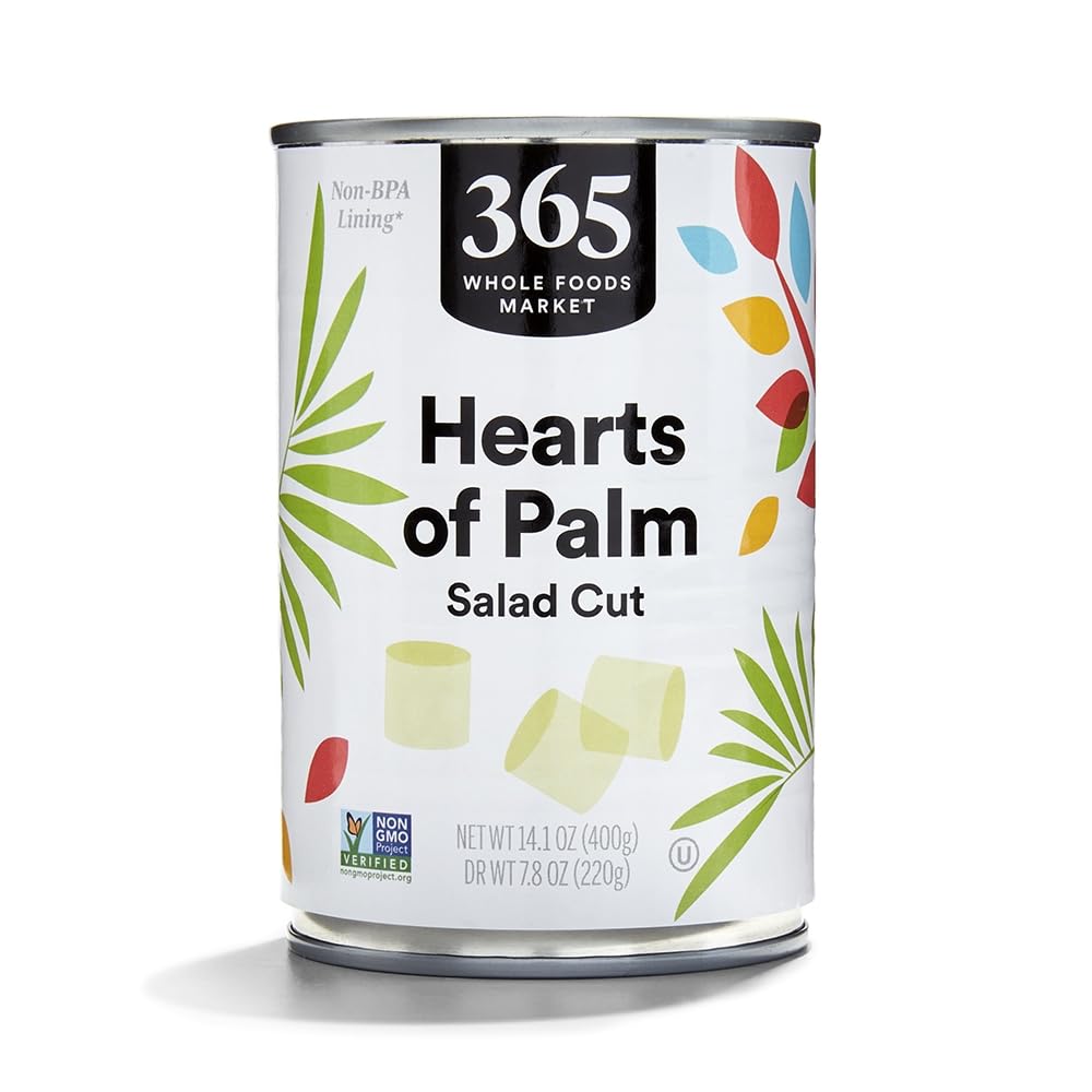 Hearts Of Palm Salad Cut 14.1 Oz 365 By Whole Foods Market