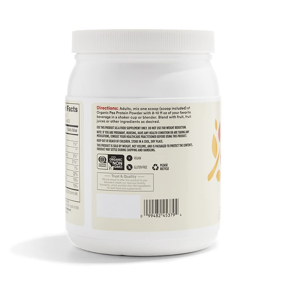 Organic Pea Protein 16 Oz 365 By Whole Foods Market