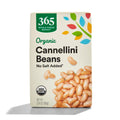 Organic Unsalted Cannellini Beans 13.4 Oz 365 By Whole Foods Market