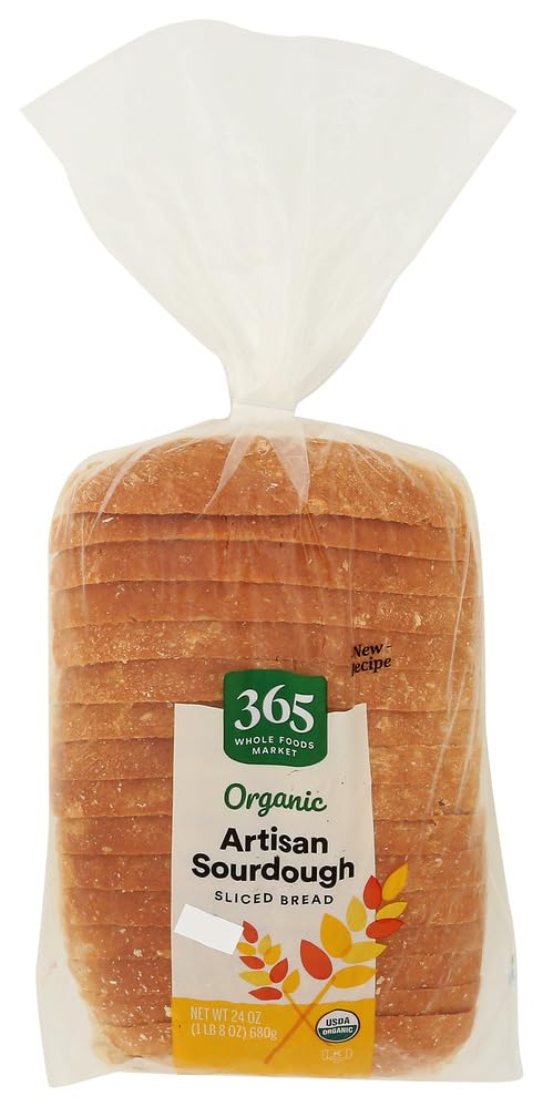 Organic Sourdough Bread 24 Oz 1 Count 365 by Whole Foods Market
