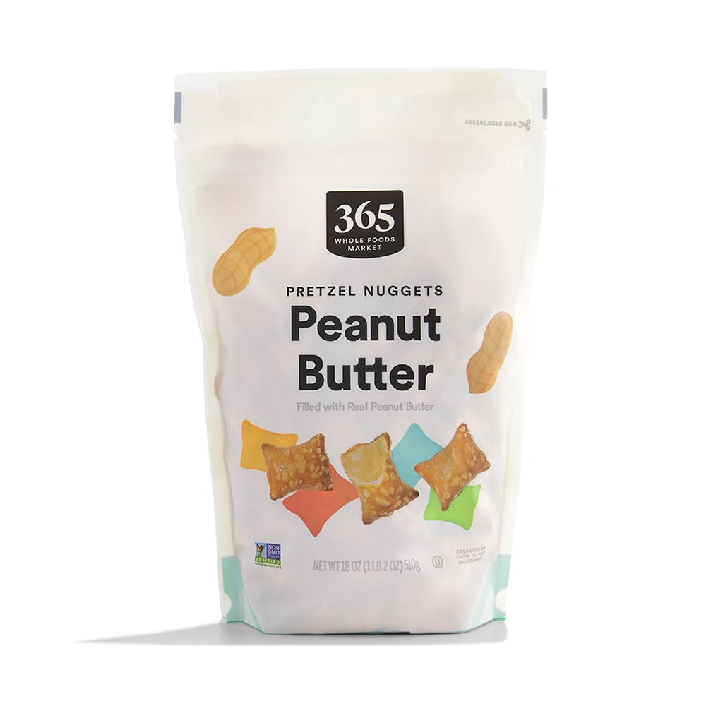 Peanut Butter Pretzel Nuggets 18 Oz 365 By Whole Foods Market