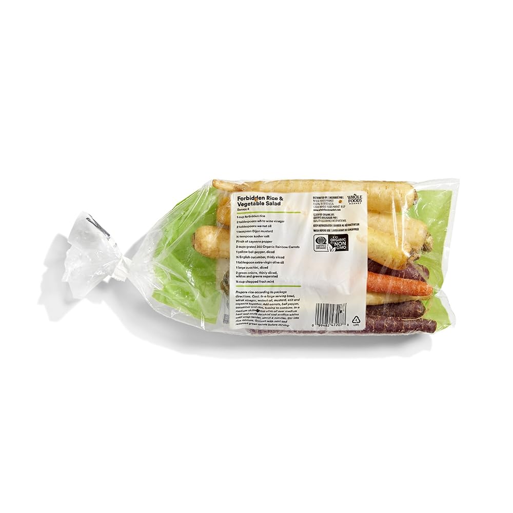Organic Rainbow Carrots 32 Oz 365 By Whole Foods Market